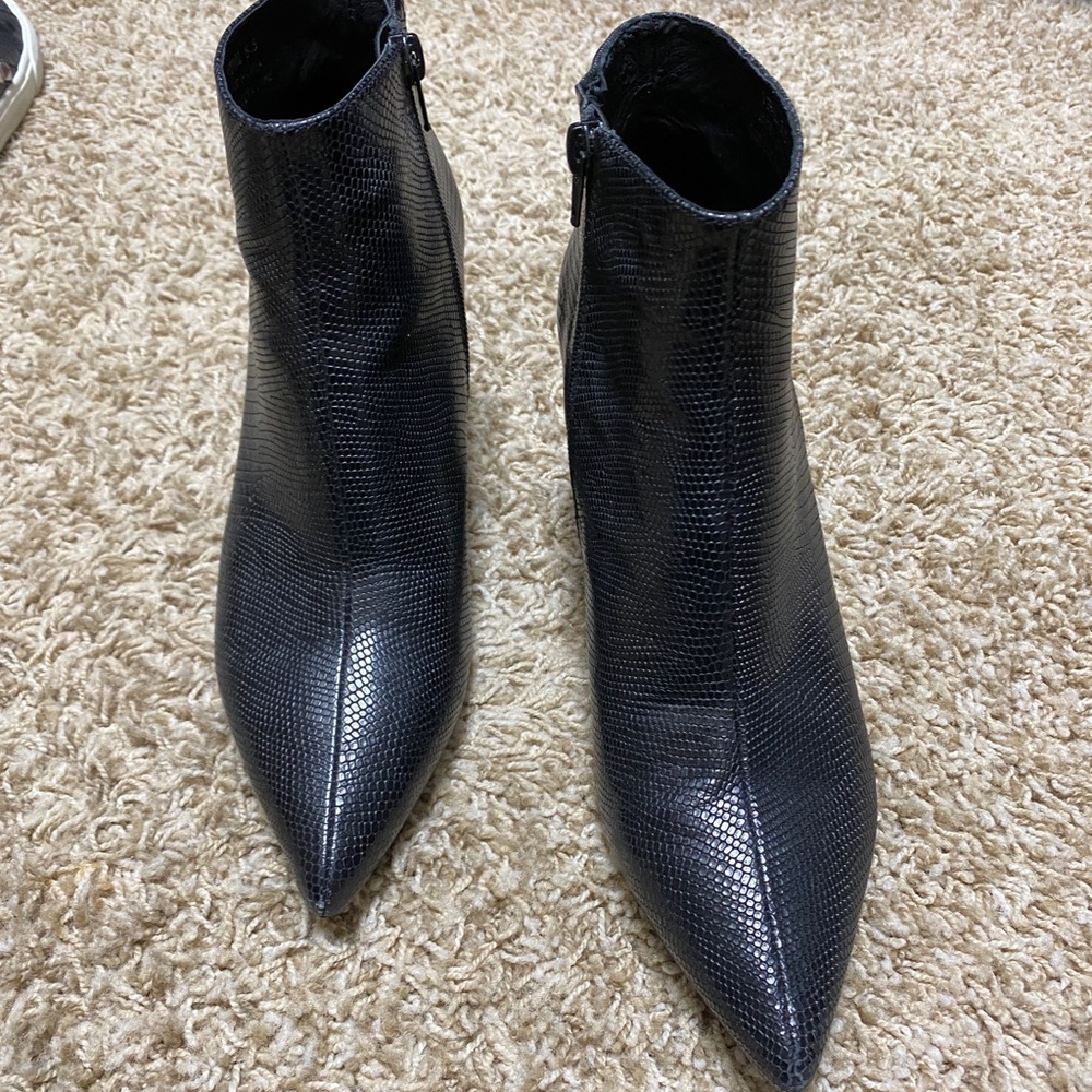 Jeffery Campbell Black Snake Booties